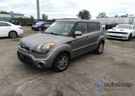 2012 Kia Soul + from USA, damaged, VIN KNDJT2A68C7401527